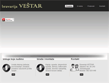 Tablet Screenshot of bravarija-vestar.com